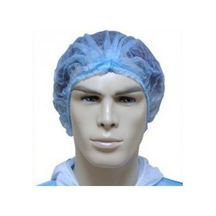 Mege Tek Kullanımlık Mavi Akordeon Bone 42.5 x 45 CM 1000 Adet