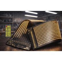1 Adet Cata Ct 4568 Esnek Yapışkanl Matrix Led Panel 60x12 Rgb