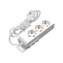 Mutlusan Ri-tech 3lü Topraklı Grup Priz 2 Metre 3 Lü Uzatıcı Priz