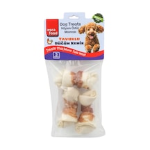 Esca Food Tavuklu Mini Düğüm Kemik Köpek Ödülü 3'lü