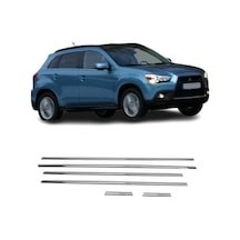 Mitsubishi Asx Krom Cam Çıtası 2011 Sonrası 6 Parça P.Çelik