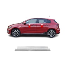 Fiat Egea Hb Krom Cam Çıtası 4parça P.çelik