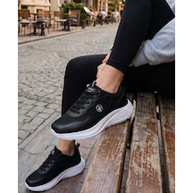 Texin 1984 Sneaker Unisex Spor Ayakkabı SİYAH-BEYAZ