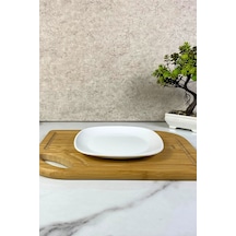 18cm Kare Servis Tabağı Polikarbon Oval