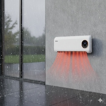 İnova Çift Fonksiyonlu Duvar Tipi 2000w Turbo Fanlı Klimatik Isıtıcı/soğutucu