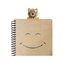 Şaşkın Kedi Kitap Ayracı
