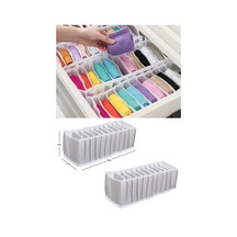 Periboia Akordiyon Çekmece Düzenleyici Organizer 10 Gözlü M Bede Çok Renkli