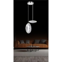 Astra 2'li Sarkıt Disk Led Avize 3046-q69-8w-eu Krom