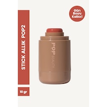 Pop Beauty Doğal Görünüm, Nemlendirici Etkili, Yanak Ve Dudak Renklendirici Stick Allık, Freckle 8684415590237 Pop2