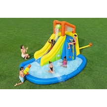 H2ogo Mount Splashblast 53478 Çocuklar İçin Mega Şişme Su Parkı 2.67 M Çok Renkli