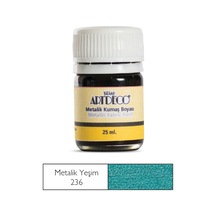 Artdeco Metalik Kumaş Boyası 236 Yeşim