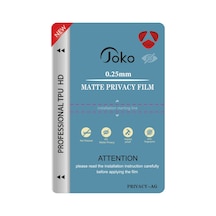 Joko Tpu 0.25mm Hd Makine Mat Hayalet Ekran Koruyucu