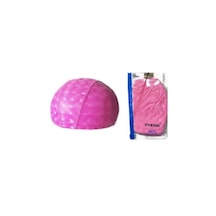 Avessa Pembe Pu Bez - Deniz  - Havuz  - Yüzücü Bonesi Pembe