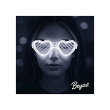 Beyaz Led Işıklı Kalp Gözlük 3 Modlu Parti Glow Gözlüğü - Parti Gözlüğü & Maske - Parti Ve Kutlama 0 - 99