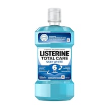 Listerine Total Care Stay White 6 Etki 1 Arada Serinletici Nane Ağız Bakım Suyu 500 ML