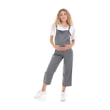 Luvmabelly Myra6106 - Füme Hamile Salopet-füme