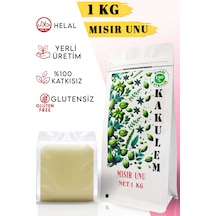 Kakulem Glutensiz Ata Tohum Yerli Mısır Unu 1 KG