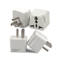 Abd Priz Dönüştürücü 3 Pinli Fiş Adaptör Üniversal American Fiş Çevirici Type B Plug Adapter