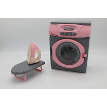 Aya-40302 Oyuncak Çamaşır Makinesi Pembe