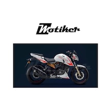 Tvs Rtr 200 Orta Şase Triangle Tasarım Sticker Etiket Modeli