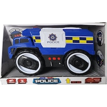 Ctoy Oyuncak Işıklı Ve Sesli Polis Kamyonu