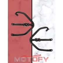 Gp Kompozit Cf Moto 250 Sr 2020-2024 Uyumlu Motor Koruma Demiri Siyah