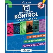 Bilfen 8.Sınıf Lgs Kontrol 1. Dönem Tekrar Kitabı