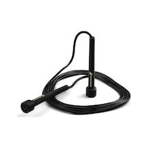 Sporsize Speed Rope - Uzunluğu Ayarlanabilir Atlama İpi 280 Cm Siyah