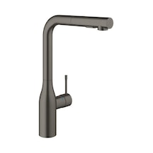 Grohe Spiralli Essence Brushed Hard Graphite Eviye Bataryası - 30504AL0 Antrasit