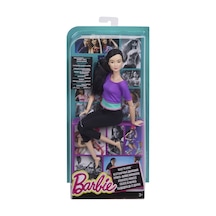 Mattel Dhl - 84 Barbie Siyah Saçlı Sonsuz Hareket Bebeği