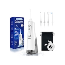 Akülü Su Pensesinde Diş Temizleyici Diş Ağız Sulayıcı Seçimleri Taşınabilir Ve Şarj Edilebilir 310 Ml Su Tankı Ipx7 Ev Ve Seyahat İçin Su Geçirmez Beyaz 68617321