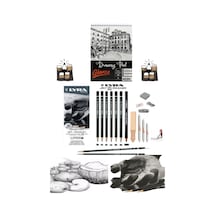Eskiz Defteri A5 120 Gr 50yp Lyra Art Design Dereceli Karakalem Eskiz Profesyonel Çizim Seti