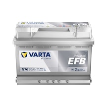 Varta N70 12v 70 Ah 760a Dynamic Sli Start-stop Efb Akü Üretim Tarihi:2026