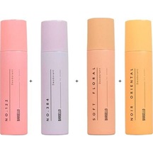 Deodorant Kadın Set - No:122 No:384 Soft Floral Noır Oriental 150