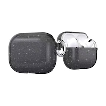 Movenchy Apple   Uyumlu  Airpods Pro 2 2.nesil Shell Kılıf - Siyah