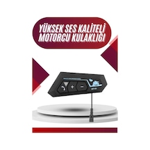 Intercom Bluetooth Kask Kulaklık Motosiklet Kulaklık 5.0 Bluetooth - Lisinya