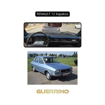 Renault 12 - Toros Kapaksıztorpido Koruma Halısı Siyah Kenar
