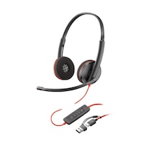 Poly Blackwire 3220 Stereo Usb-c Mikrofonlu Kulaklık +usb-c/a Ada