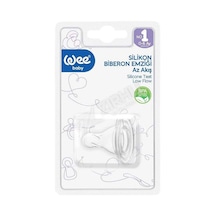 Wee Baby Silikon Biberon Emziği Az Akış No 1