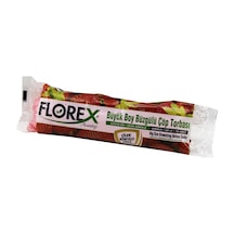 250 Adet Florex-502 Çilek Kokulu Büzgülü Büyük 10pcs 65x70cm Çöp Torbası 25x10 250 Go-53-vice
