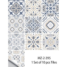 10 Adet Avrupa Retro Kiremit Etiket Mutfak Backsplash Yağ Geçirmez Banyo Duvar Çıkartma Yapışkanlı Sert Duvar Sticker Dğ. 56652264 Diğer