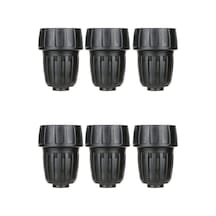 Tr 1/2 İnç Damla Sulama Borusu Musluk Adaptörü 6 Paket, 3/4 İnç - 1/2 İnç Sulama Sistemi Hortum Adaptörü, 3/4 İn
