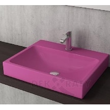 Bocchi Scala Tezgahüstü Lavabo 60 x 48 Parlak Mor 1077-023-0126