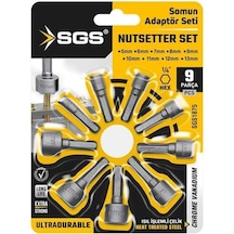 Sgs 1875 Somun Adaptör Seti 9 Parça
