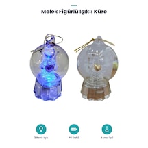 Melek Figürlü Işıklı Küre Karışık