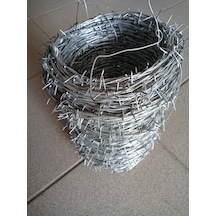 Dikenli Tel 125 Mt.lik 1.30*1.30 Mm-galvanizli