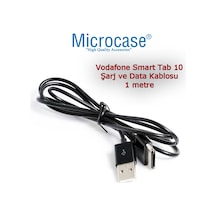 Microcase Vodafone Uyumlu Smart Tab 10 Şarj Ve Data Kablosu Siyah Al2352