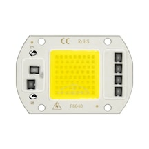 220 Volt 50 Watt Kırmızı Projektör Cob Led Çipi