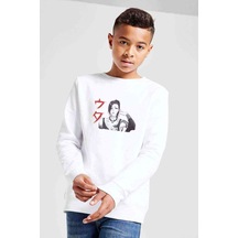 Tshirthane Anime Tokyo Ghoul Anteiku Baskılı Unisex Çocuk Beyaz Sweatshirt (534768174) Beyaz