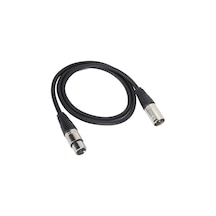 12 Metre Xlr Mikrofon Kablosu Siyah Erkek Dişi Ses Kablosu